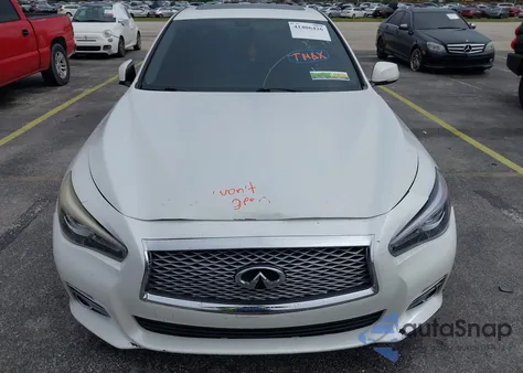 2017 Infiniti Q50 3.0T Signature Edition из США, поврежденный, VIN JN1EV7ARXHM837164